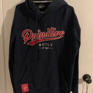 MEN’S MED NAVY BLUE PRIMITIVE HOODIE